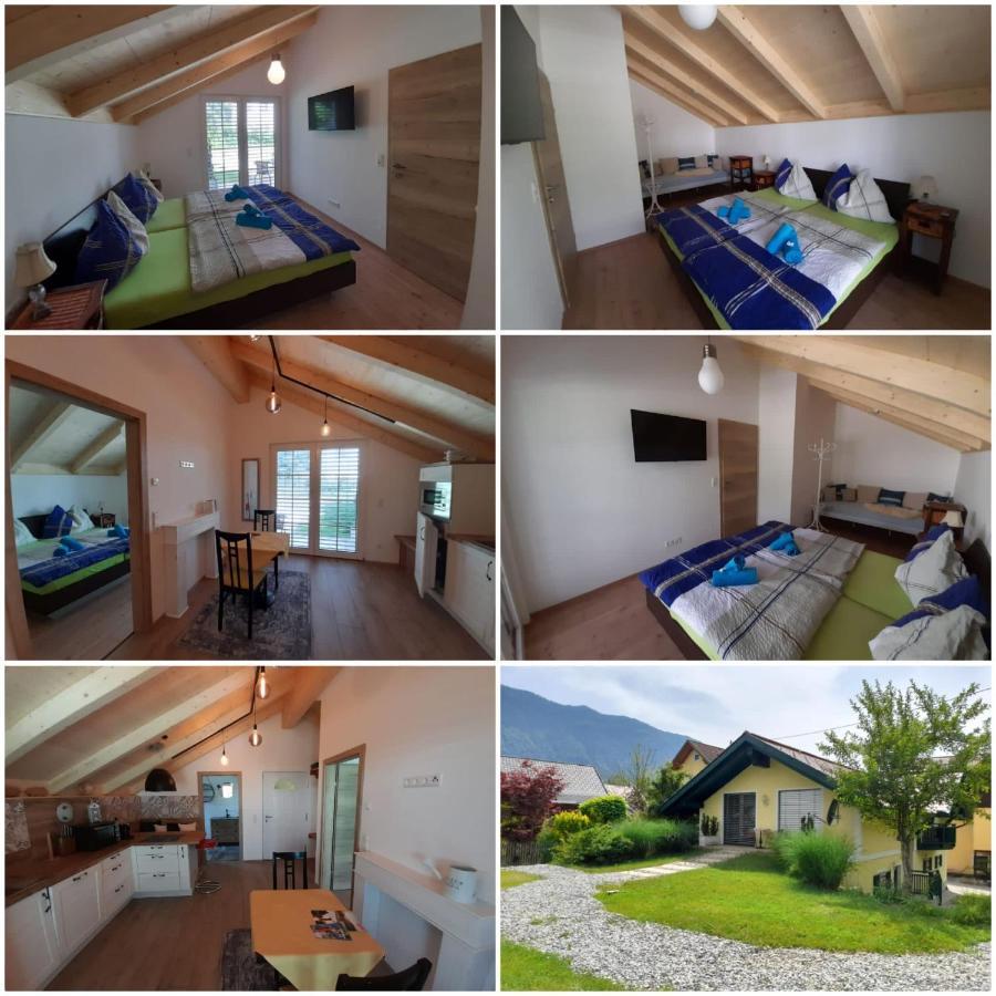 Apartments Edelweiss & Enzian - Gaestehaus Zum Fuchs Hermagor-Pressegger See Dış mekan fotoğraf