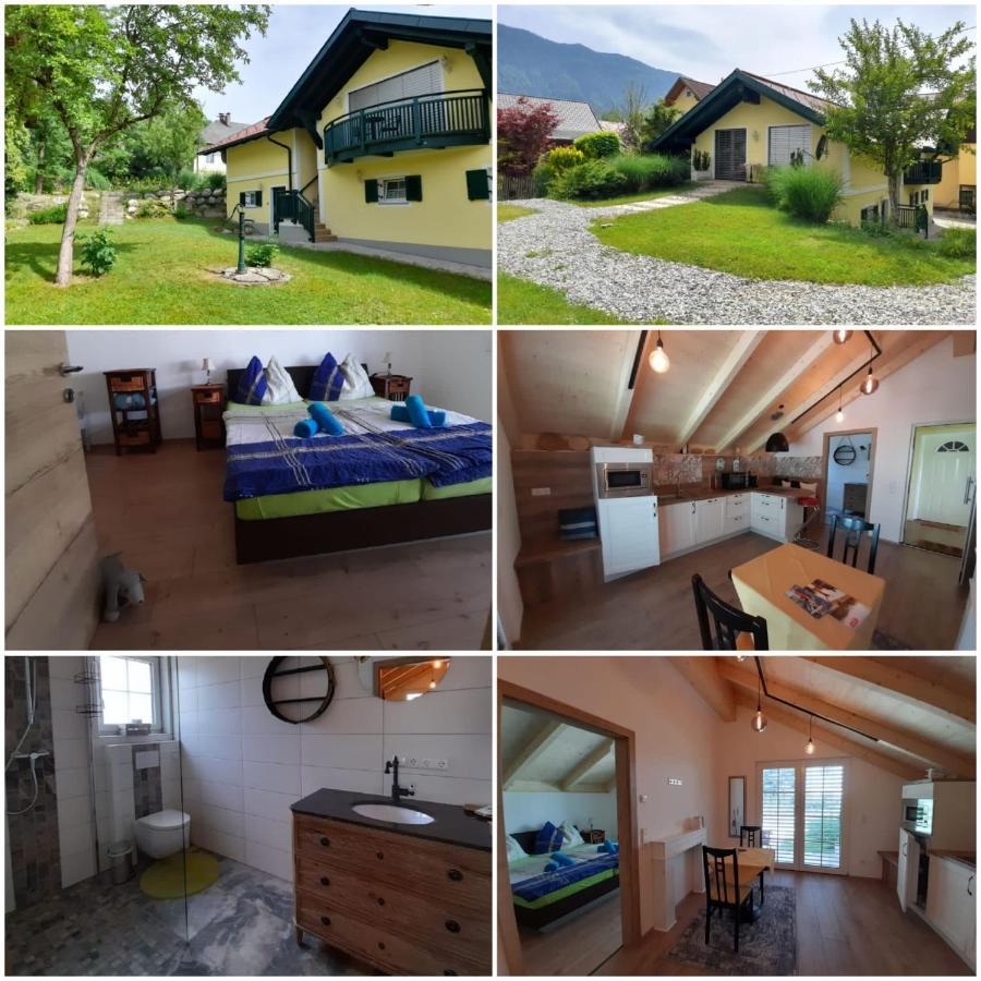 Apartments Edelweiss & Enzian - Gaestehaus Zum Fuchs Hermagor-Pressegger See Dış mekan fotoğraf