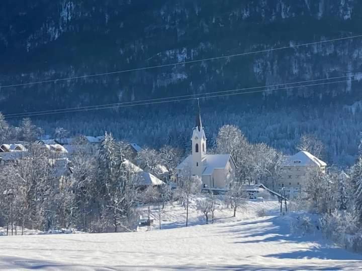 Apartments Edelweiss & Enzian - Gaestehaus Zum Fuchs Hermagor-Pressegger See Dış mekan fotoğraf